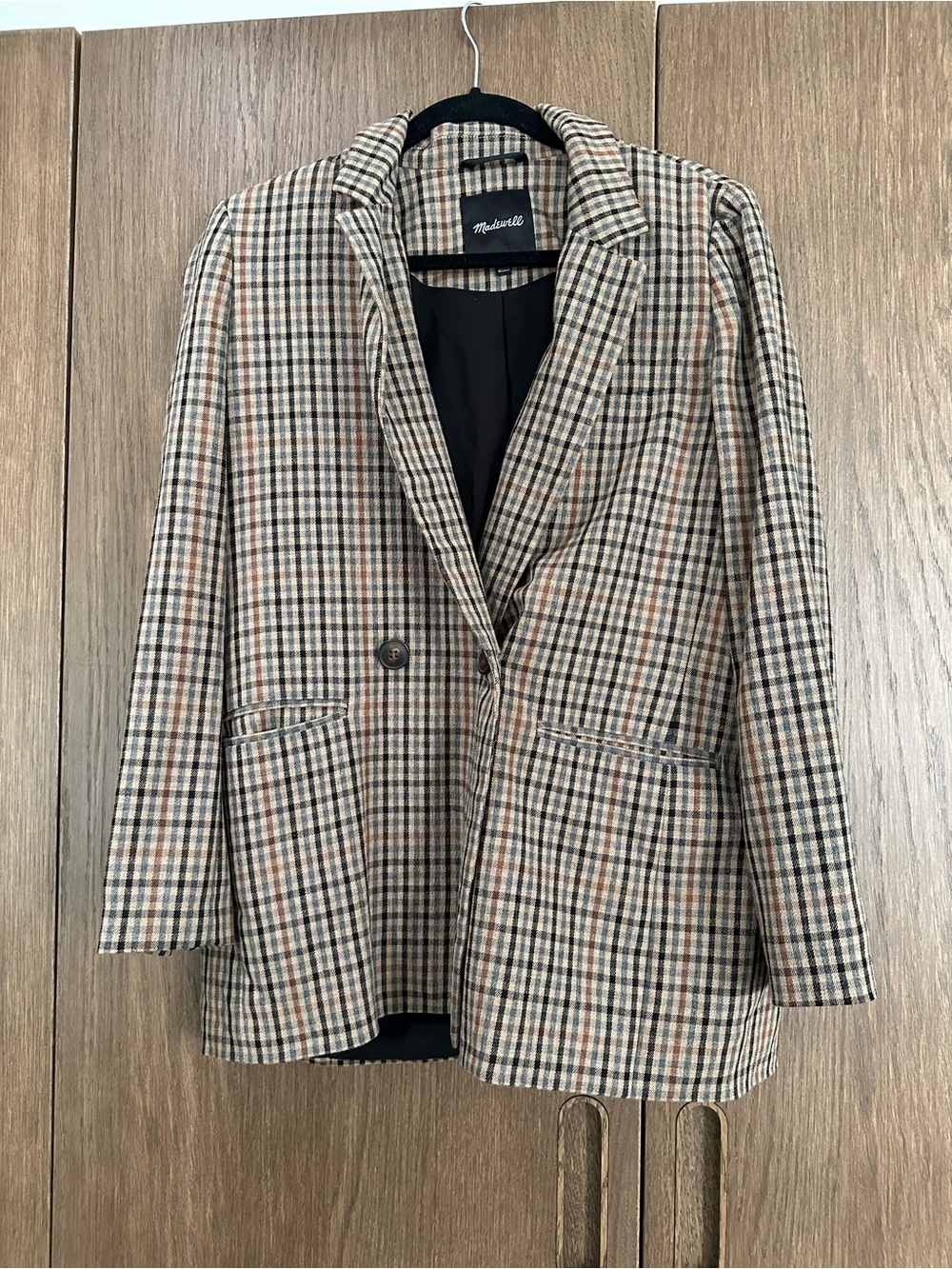 Madewell Dorset Blazer Coster Plaid Bristol Menswear Plaid M